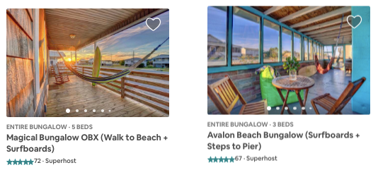 Vacation Rental and Airbnb Billboard Live Swell