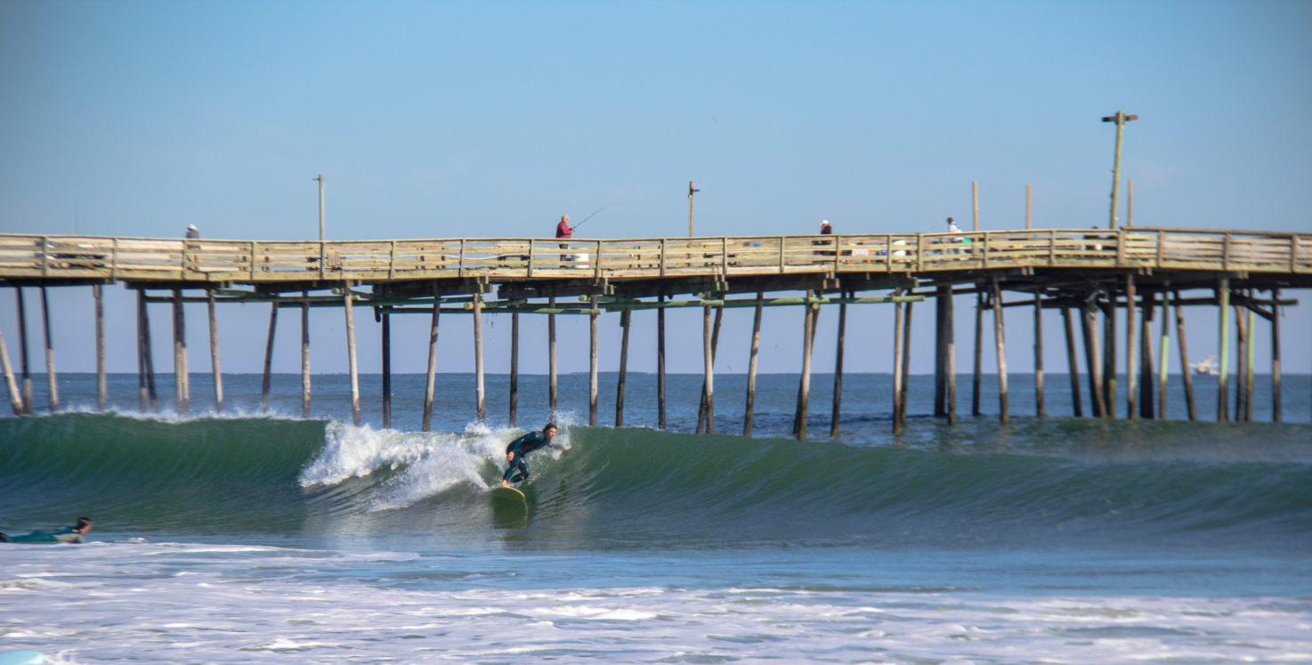 Live swell mike surf avalon pier obx