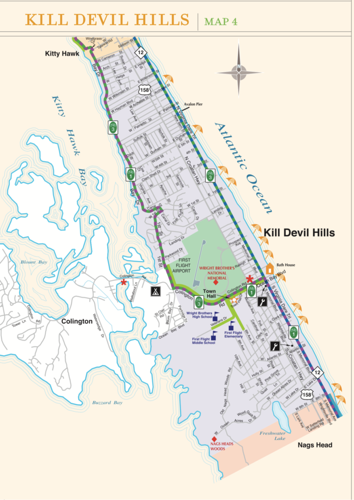 Kill Devil Hills Bike Trails Island Loop