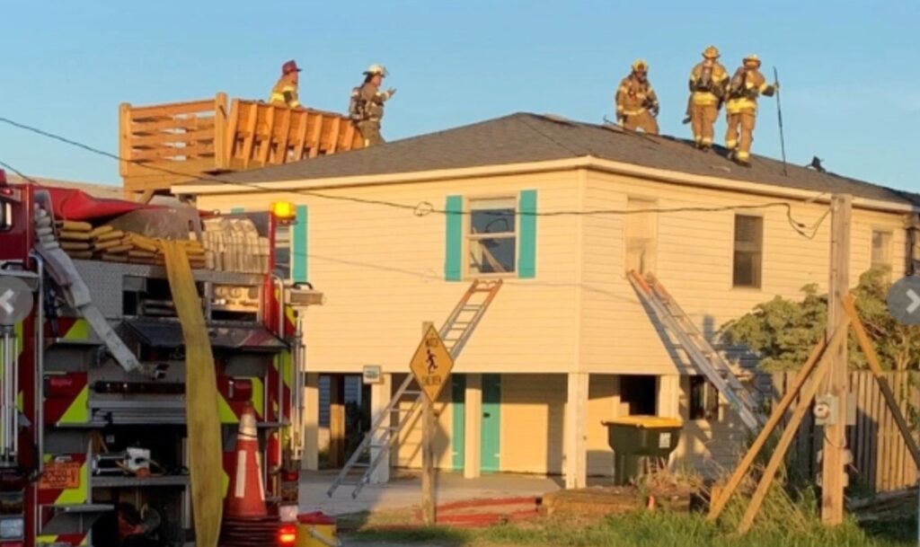 Airbnb House Fire OBX